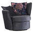 SESSEL in Textil Dunkelgrau - Dunkelgrau/Rosa, Design, Textil (110/88/48/95cm) - Carryhome SESSEL in Textil Dunkelgrau - Dunkelgrau/Rosa, Design, Textil (110/88/48/95cm) - Carryhome