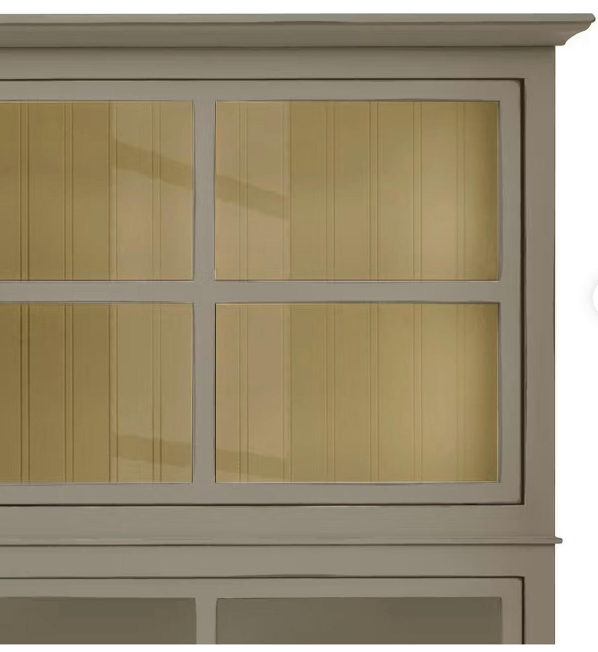 SIDEBOARD UrbanClass  in 190,5/149/49 cm  - Creme/Grau, LIFESTYLE, Glas/Holz (190,5/149/49cm) - Livetastic