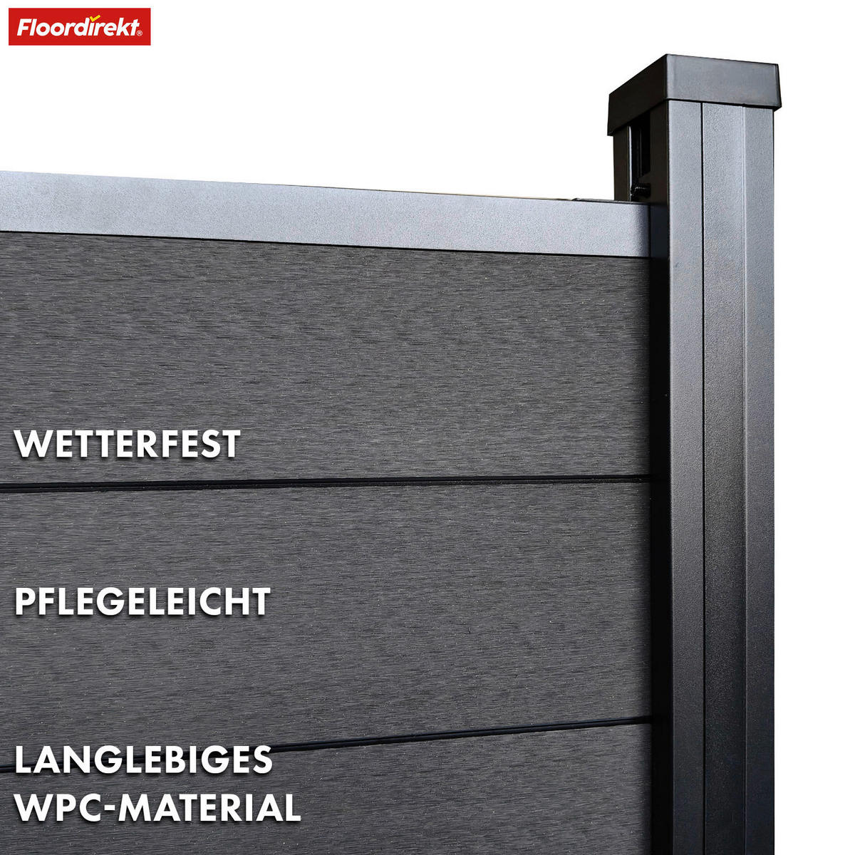 SICHTSCHUTZ - Basics (180/180cm) - Floordirekt