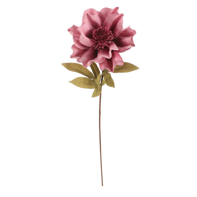 UMĚLÁ KVĚTINA  - tmavě růžová, Basics (21/65/21cm)