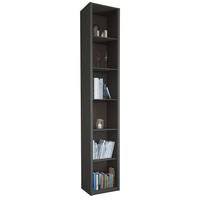 REGAL 40/236/36 cm sivorjava  - sivorjava, Design, leseni material (40/236/36cm) - Dieter Knoll