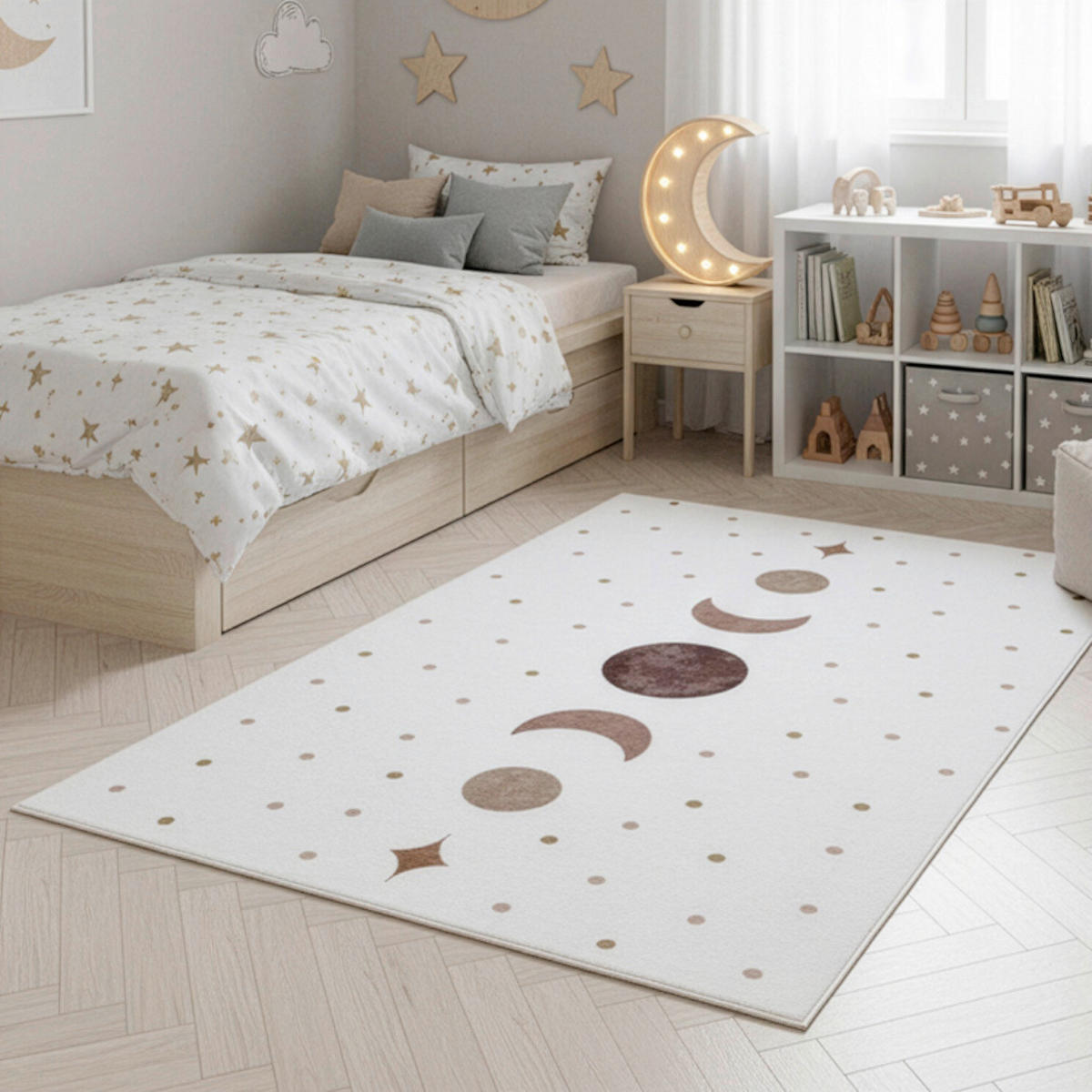 KINDERTEPPICH 120/170 cm COCO  - Creme, Trend, Kunststoff/Textil (120/170cm) - Ayyildiz 