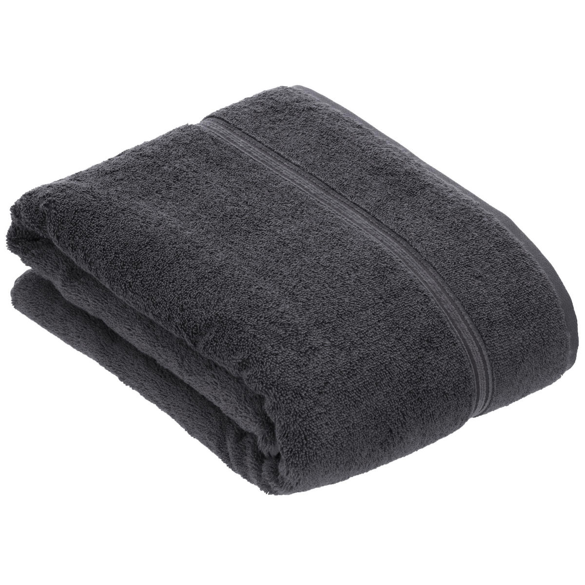 BADETUCH Belief NOS Vossen Wäsche Grau 150/100 cm  - Grau, Basics, Textil (150/100cm) - Vossen