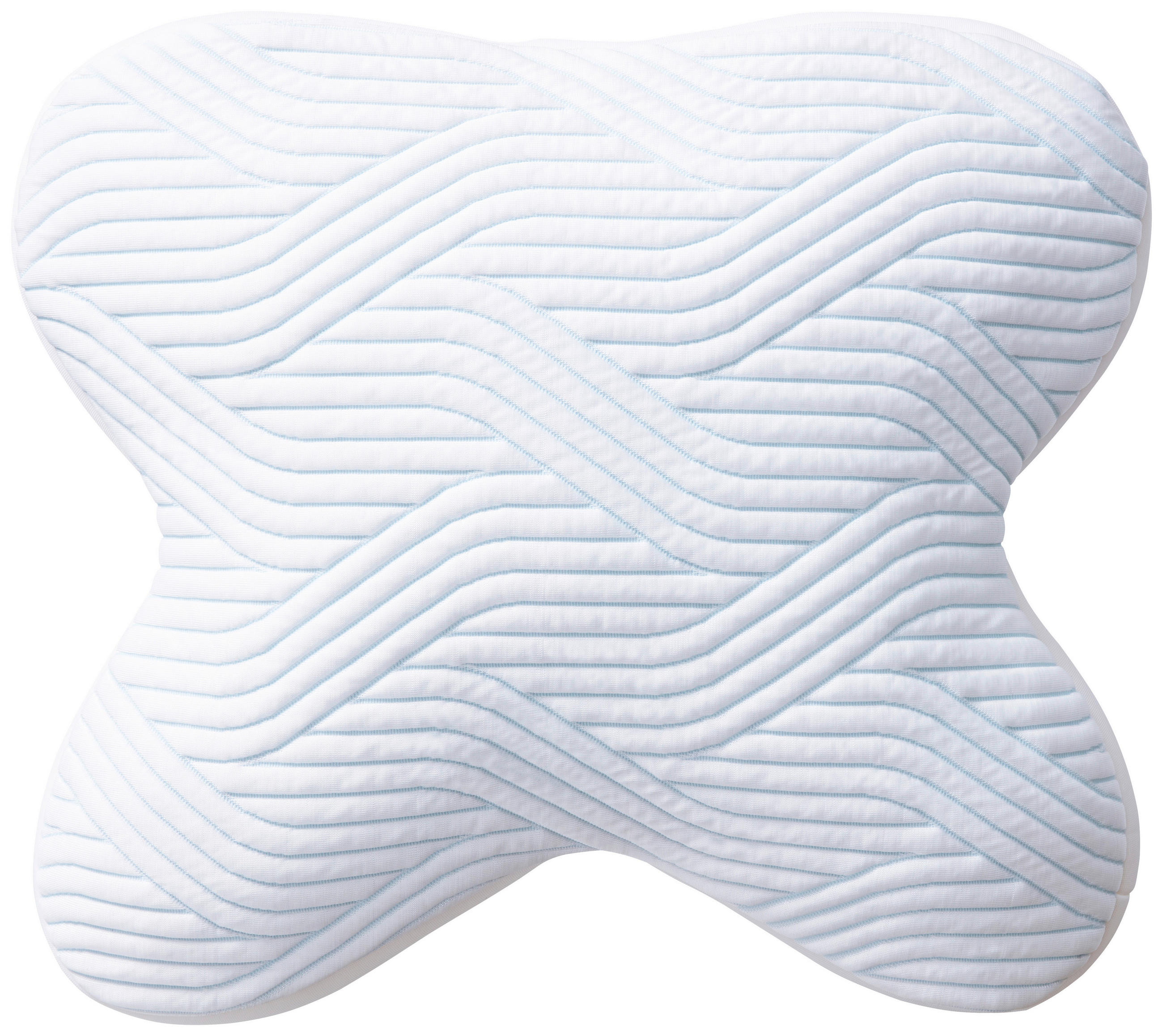 NACKENKISSEN  60/50 cm  - Weiß, Basics, Textil (60/50cm) - Tempur