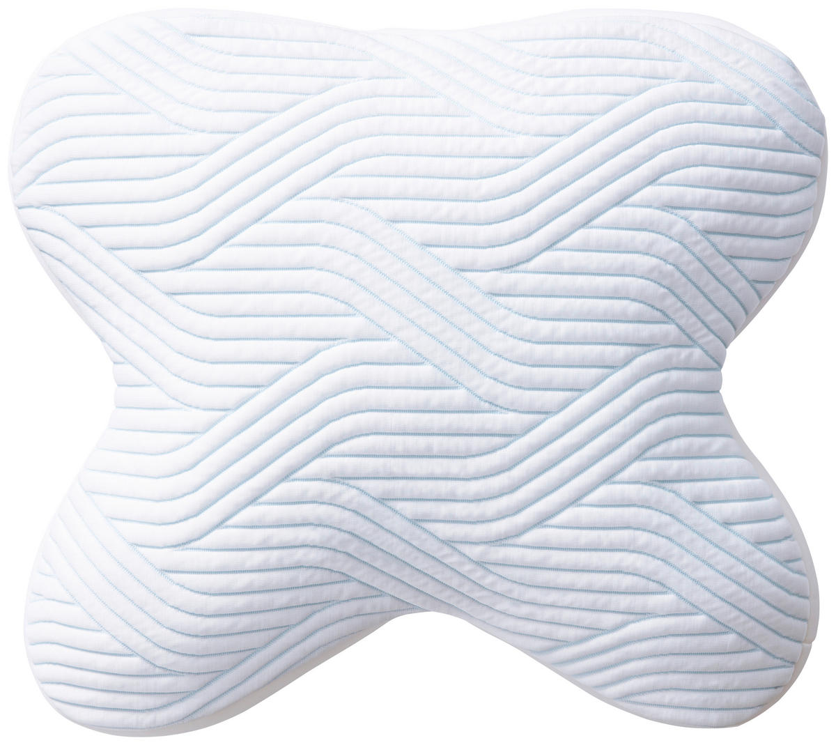 NACKENKISSEN  60/50 cm  - Weiß, Basics, Textil (60/50cm) - Tempur