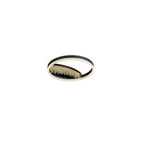 LED-DECKENLEUCHTE 11/40 cm   - Schwarz, Design, Metall (11/40cm) - Hell