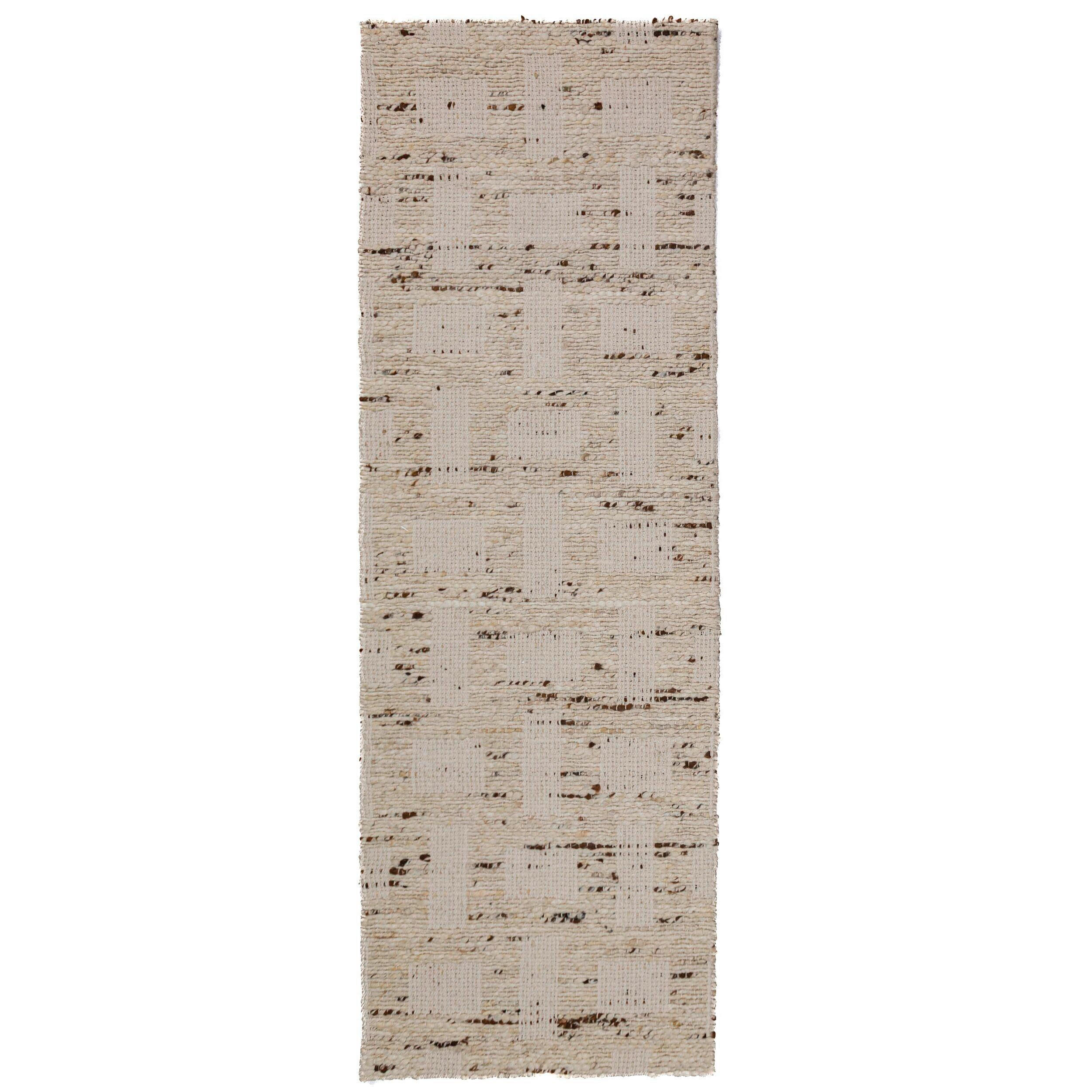 Flair Rugs RUČNĚ TKANÝ KOBEREC, 80/300 cm přírodní barvy