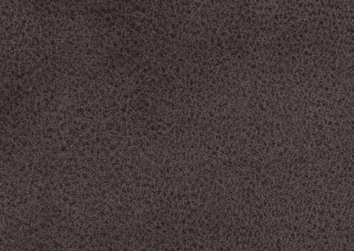SITZGARNITUR Mikrofaser Dunkelgrau  - Dunkelgrau/Alufarben, KONVENTIONELL, Textil/Metall (192/96/89cm) - Beldomo Comfort