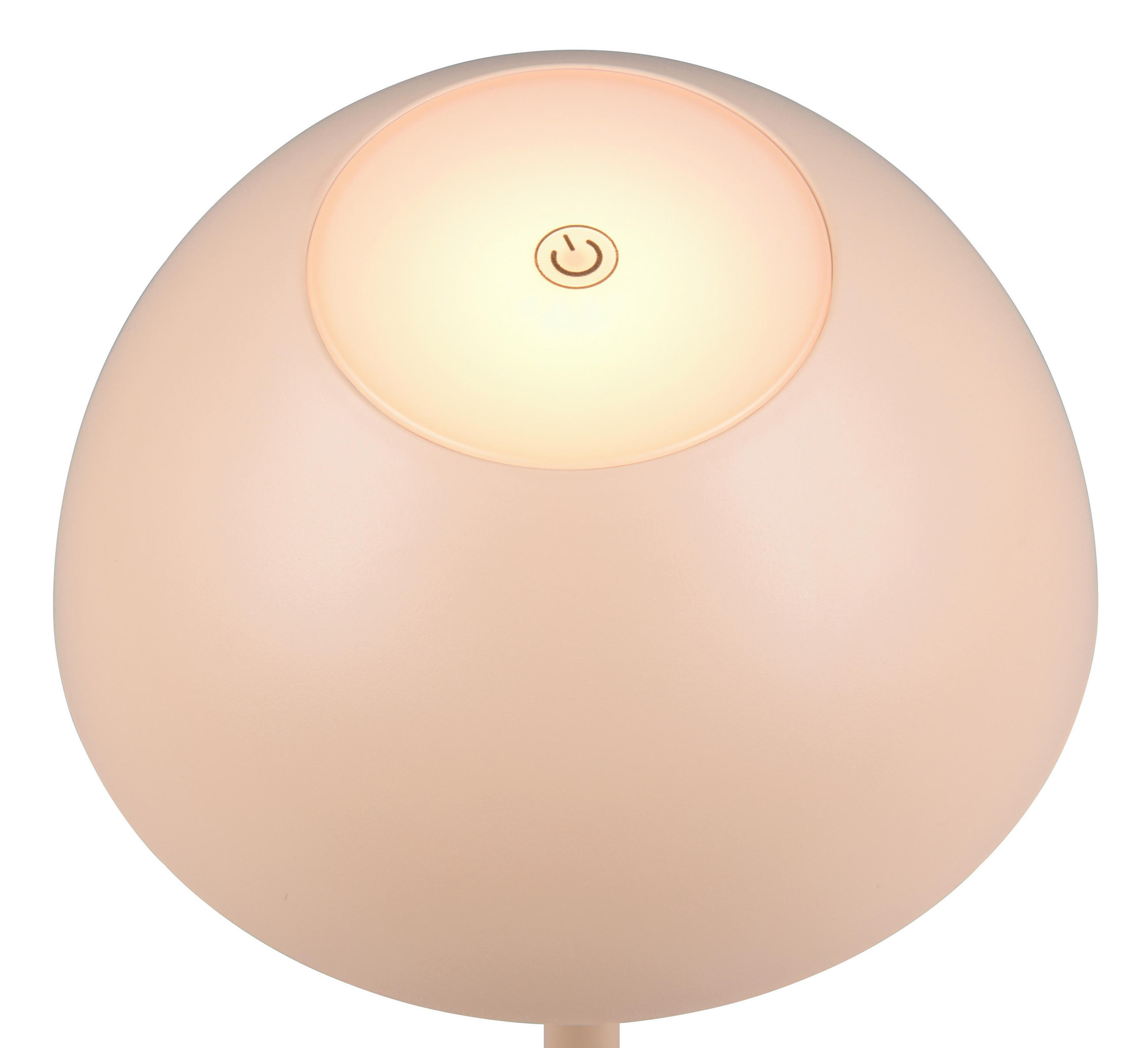 PUNJIVA STONA LAMPA - boja peska, Trendi, plastika (13,5/30cm)