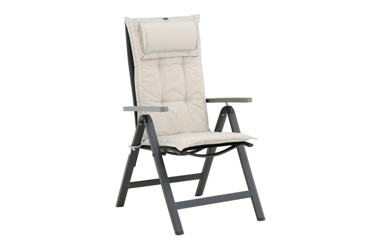 DYNA TILL RELAXFÅTÖLJ    - vit, Modern, textil (116/46/5,5cm) - Gardenson