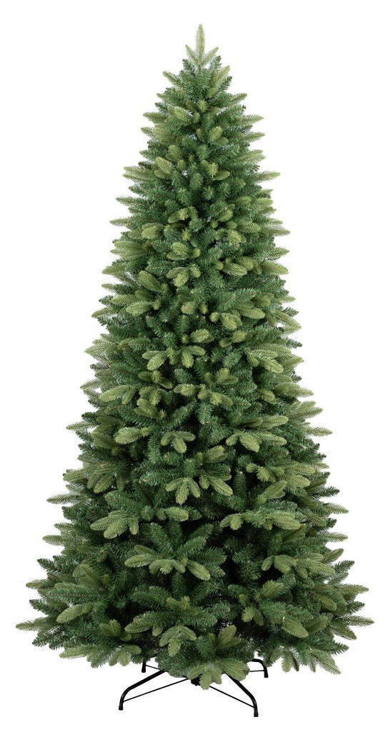 WEIHNACHTSBAUM 180 cm  - Dunkelgrün, Basics, Kunststoff/Metall (96/180cm)