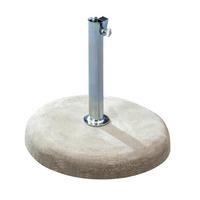 SONNENSCHIRMSTÄNDER Grau  - Grau, Design, Stein (42/44/42cm) - Jan Kurtz