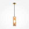 PENDELLEUCHTE 8/24 cm    - Goldfarben, Trend, Glas/Metall (8/24cm) - MAYTONI