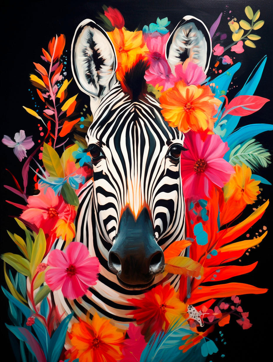 MALBA NA PLÁTNĚ, zvířata, 30/40 cm