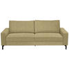 3-SITZER-SOFA in Flachgewebe Gelb, Hellgrün  - Gelb/Schwarz, Design, Textil/Metall (218/86/97cm) - Hom`in