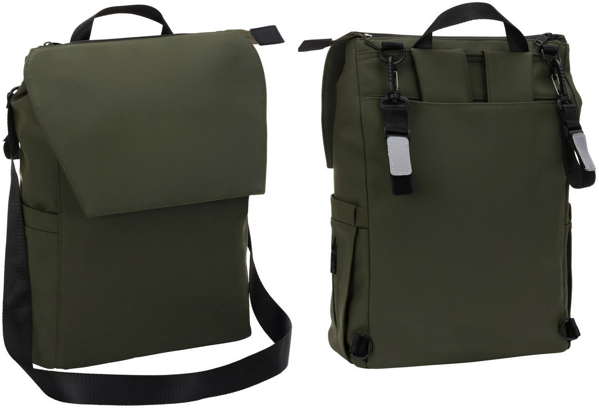 WICKELRUCKSACK - Grün, Basics, Textil - Jimmylee