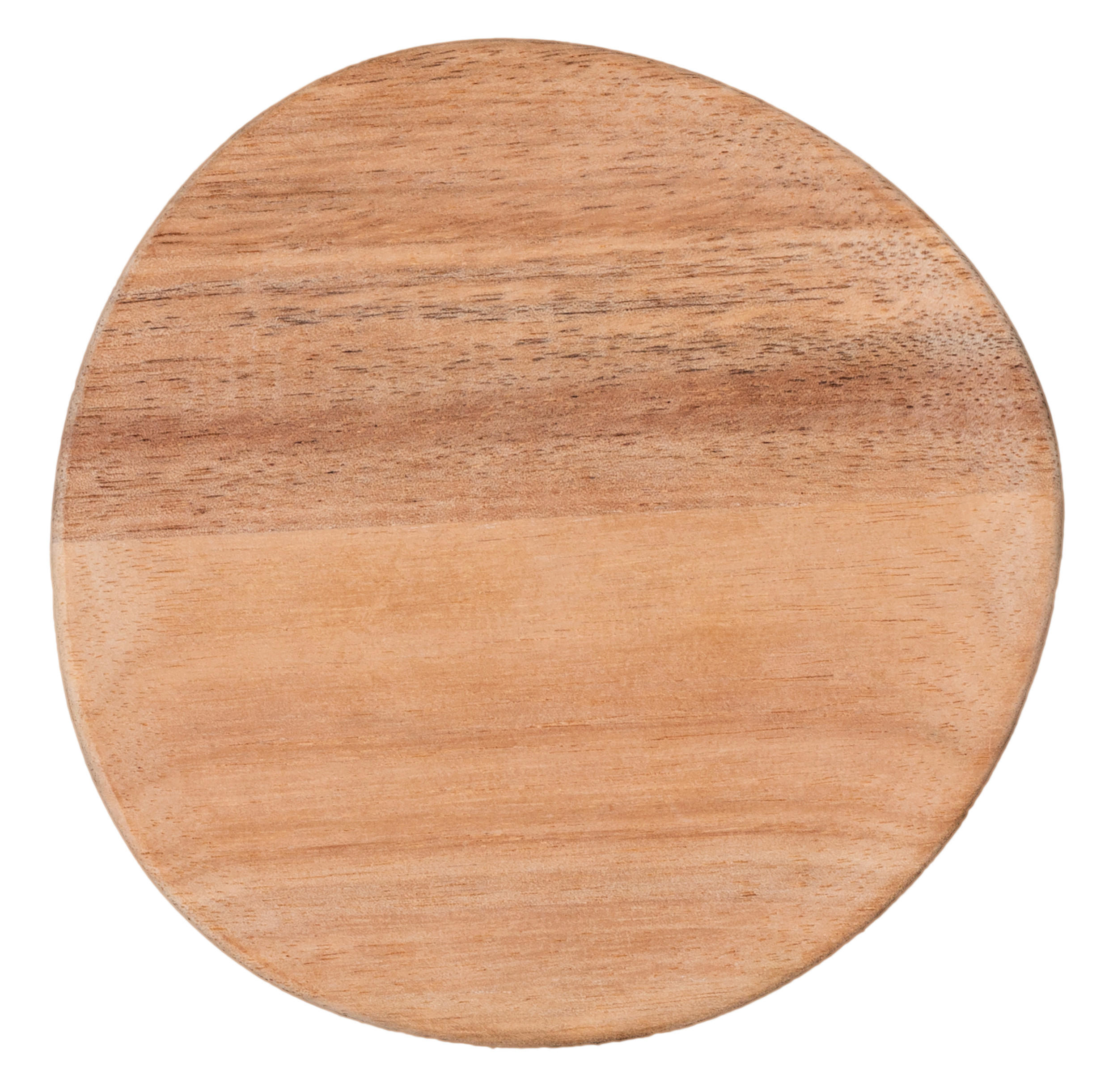 DEKOTELLER - Akaziefarben, Design, Holz (13cm) - Räder