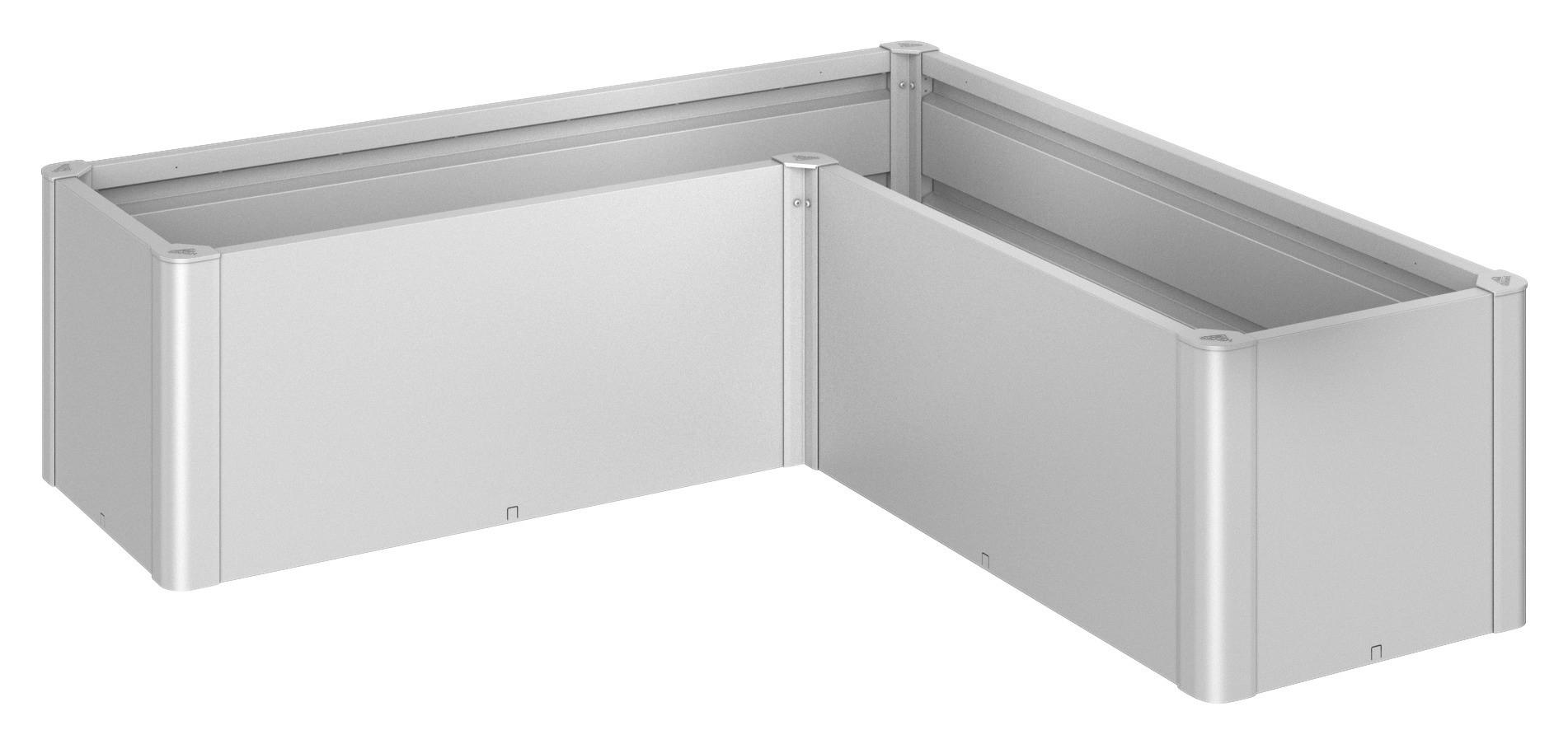Biohort Hochbeet Belvedere Silber 152x152 cm