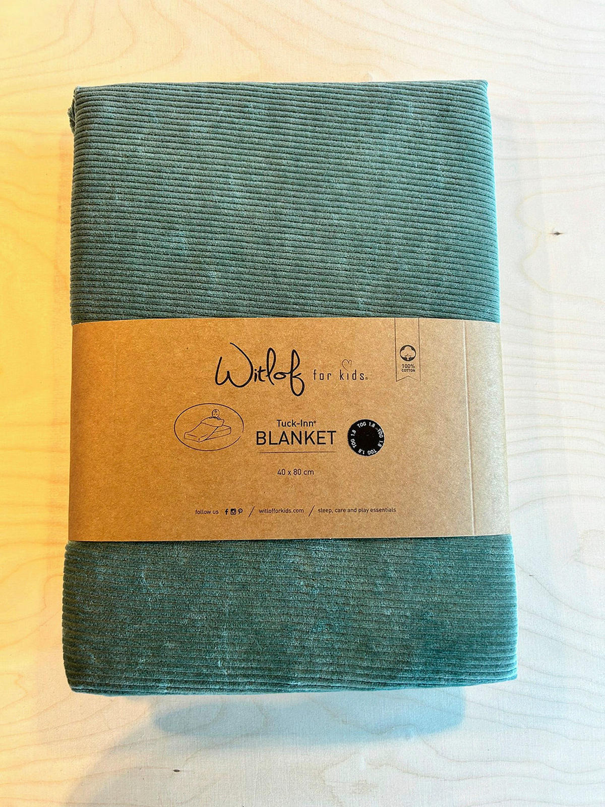 BABYDECKE 40/80 cm  - Basics (40/80cm) - Witlof for Kids
