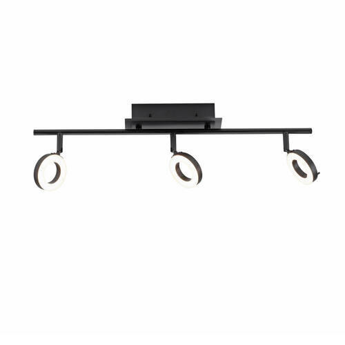 LED-BADEZIMMER-DECKENLEUCHTE - Anthrazit, Design, Kunststoff/Metall (67/18/19cm) - Paul Neuhaus