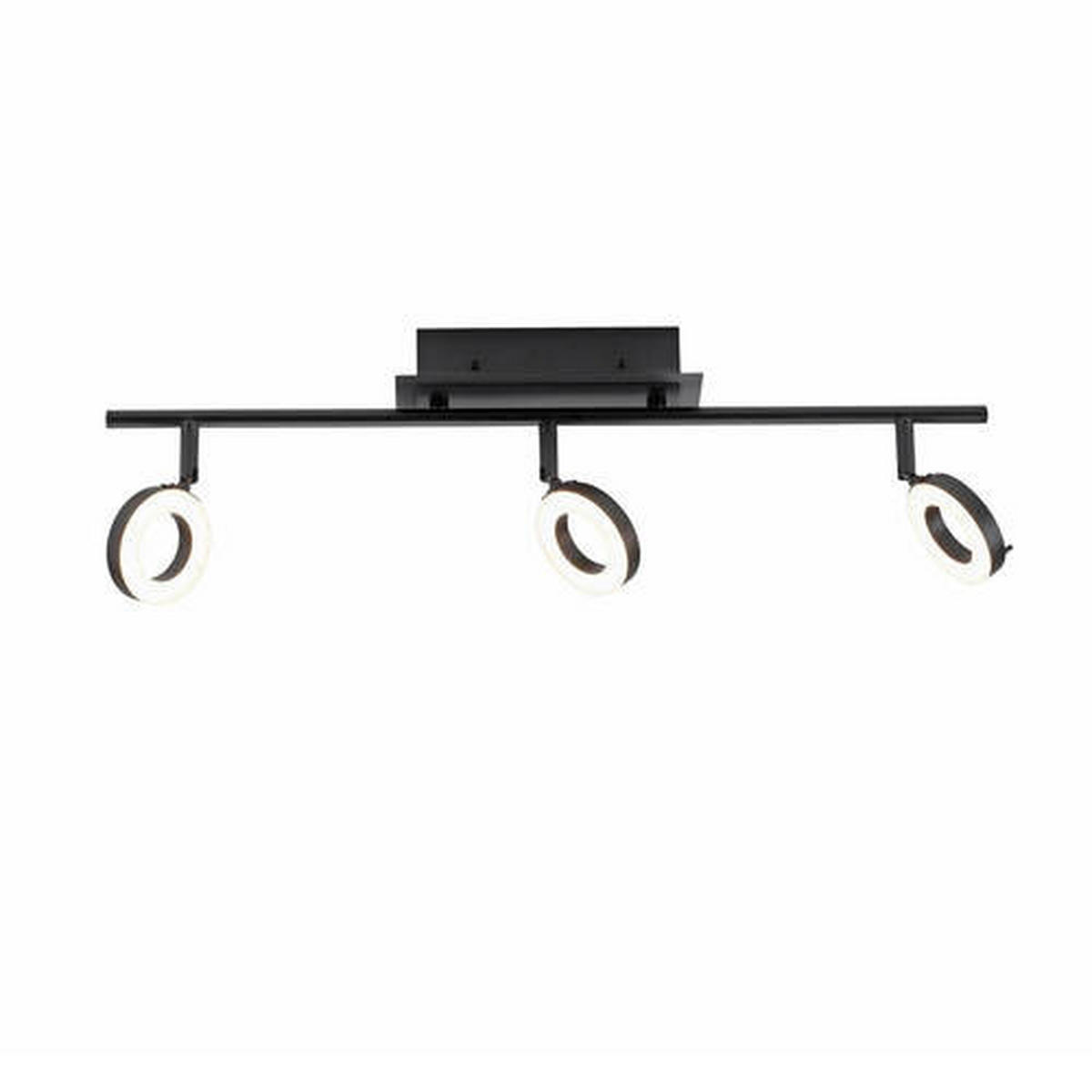 LED-BADEZIMMER-DECKENLEUCHTE - Anthrazit, Design, Kunststoff/Metall (67/18/19cm) - Paul Neuhaus