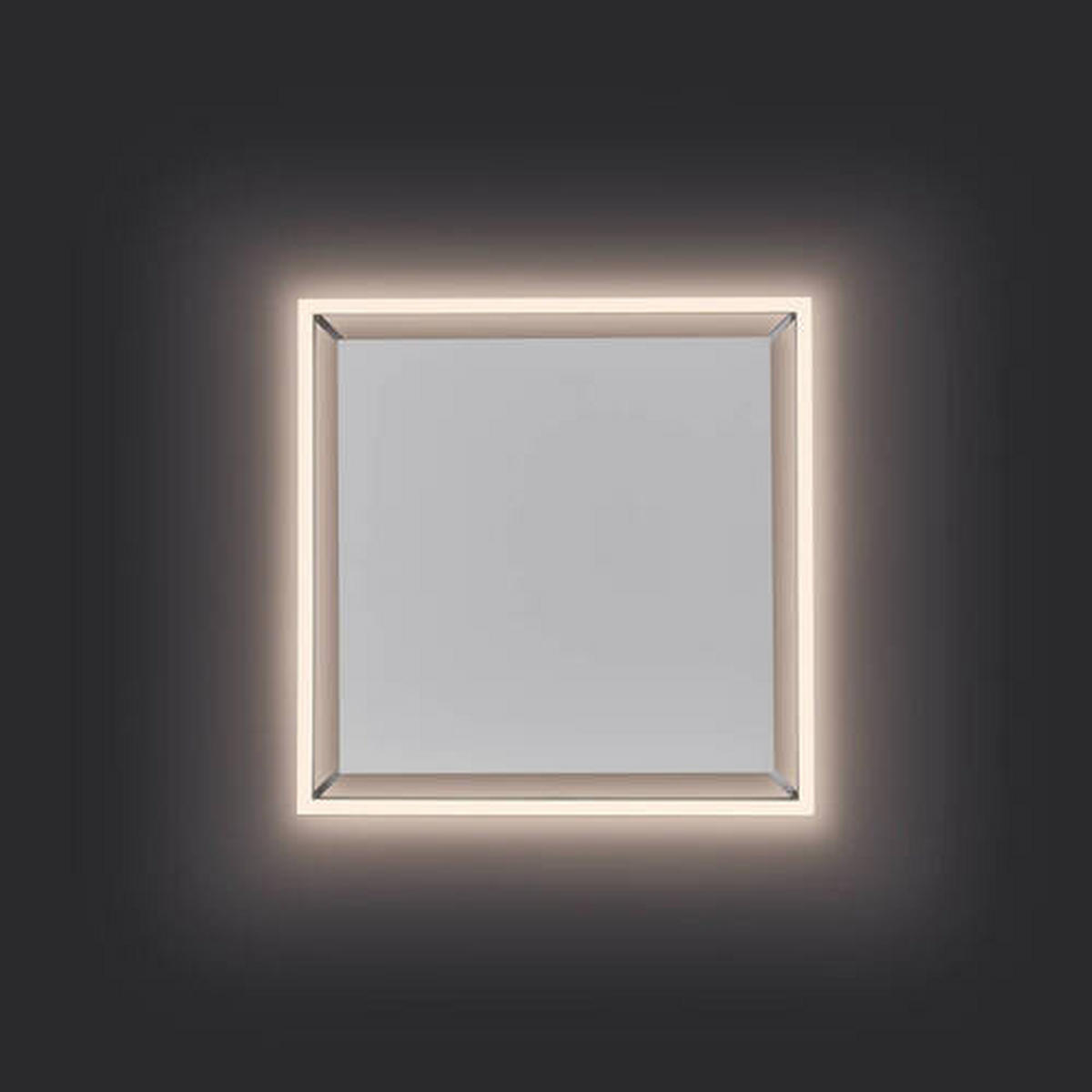 STROPNÉ LED SVIETIDLO, 45/45/5,6 cm - Design, kov/plast (45/45/5,6cm)