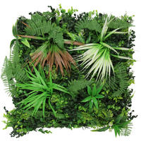 AKUSTIKPANEEL Modular Wall System Design Flora 52/52/5 cm  - Grün, MODERN, Kunststoff (52/52/5cm) - Jangal