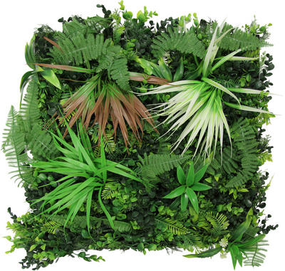 Jangal Akustikpaneel Modular Wall System Design Flora Grün 52x52x5 cm