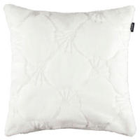 KISSENHÜLLE J! Cozy Cornflower weiß 50/50 cm  - Weiß, Design, Textil (50/50cm) - Joop!