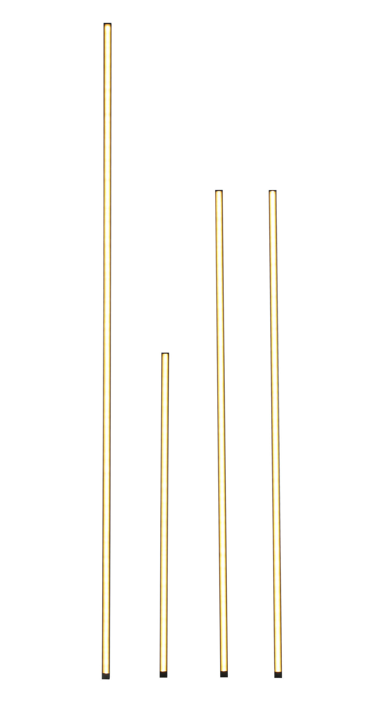 LED TRAKA - providno/crna, Trendi, plastika - Boxxx