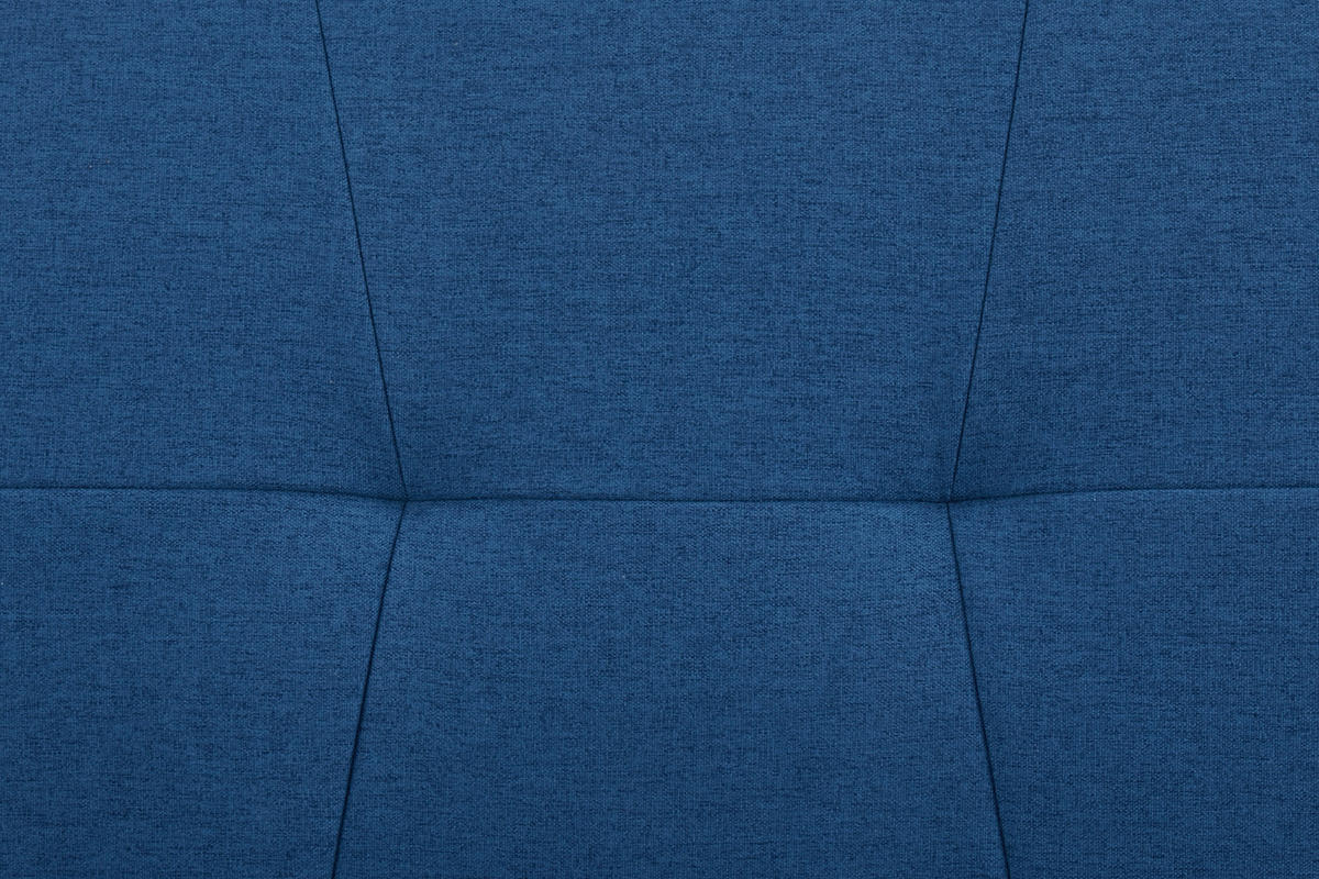 SCHLAFSOFA Webstoff Blau  - Blau/Kieferfarben, Design, Holz/Textil (181/82/85cm) - MID.YOU