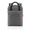 RUCKSACK  - Silberfarben, Basics, Kunststoff (30/39/13cm) - Reisenthel