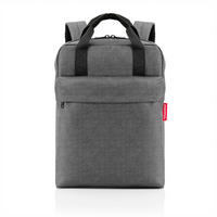 RUCKSACK  - Silberfarben, Basics, Kunststoff (30/39/13cm) - Reisenthel