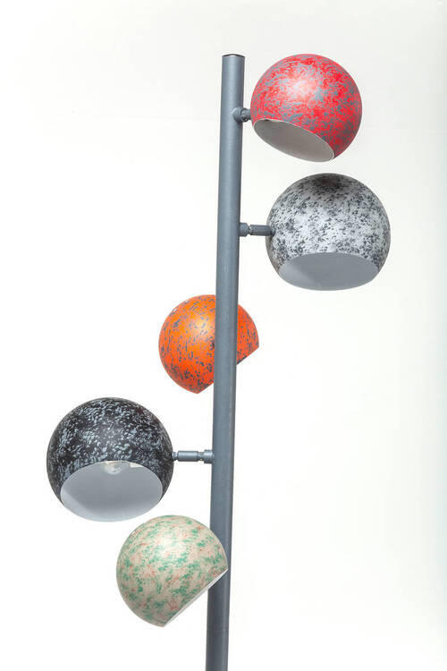 STEHLEUCHTE  35/177/15 cm   - Basics, Metall (35/177/15cm) - Kare-Design