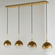 HÄNGELEUCHTE 122/20/150 cm   - Goldfarben, Design, Glas/Metall (122/20/150cm) - Dieter Knoll