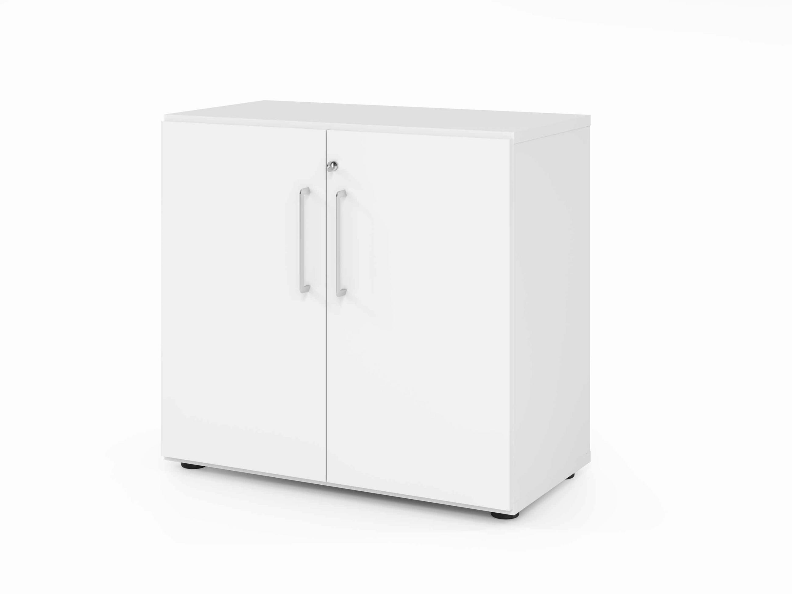 AKTENSCHRANK Weiß  - Weiß, Basics, Holzwerkstoff (80/74,8/41,7cm) - Venda