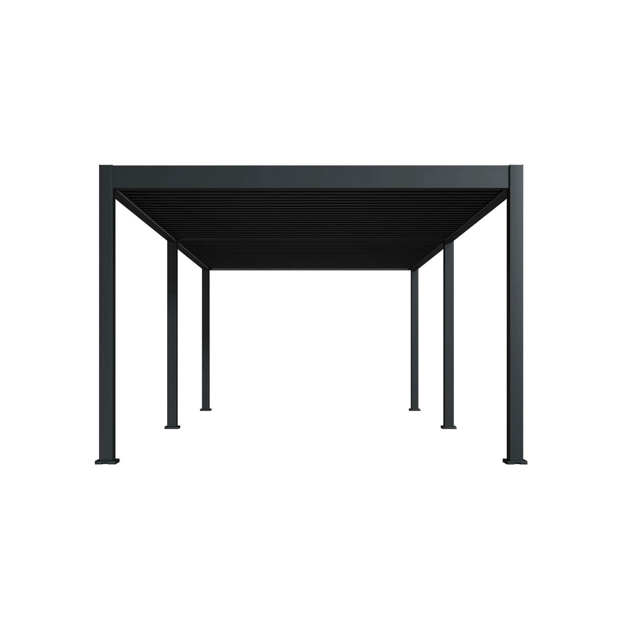 PERGOLA 720/255/360 cm   - Anthrazit, Basics, Metall (720/255/360cm) - Gardenson