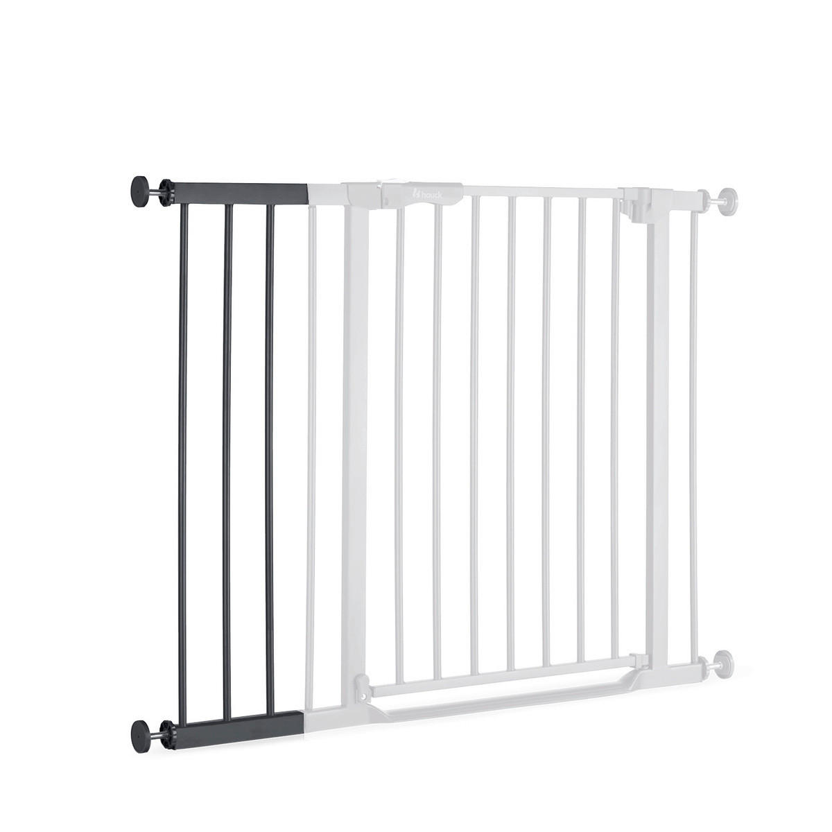 PRODUŽETAK ZA ZAŠTITNU REŠETKU - tamnosiva, Osnovno, metal/plastika (21/77cm) - Hauck