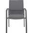 STAPELSESSEL Aluminium Anthrazit, Grau - Anthrazit/Grau, Design, Textil/Metall (58/91/63cm) - AMATIO