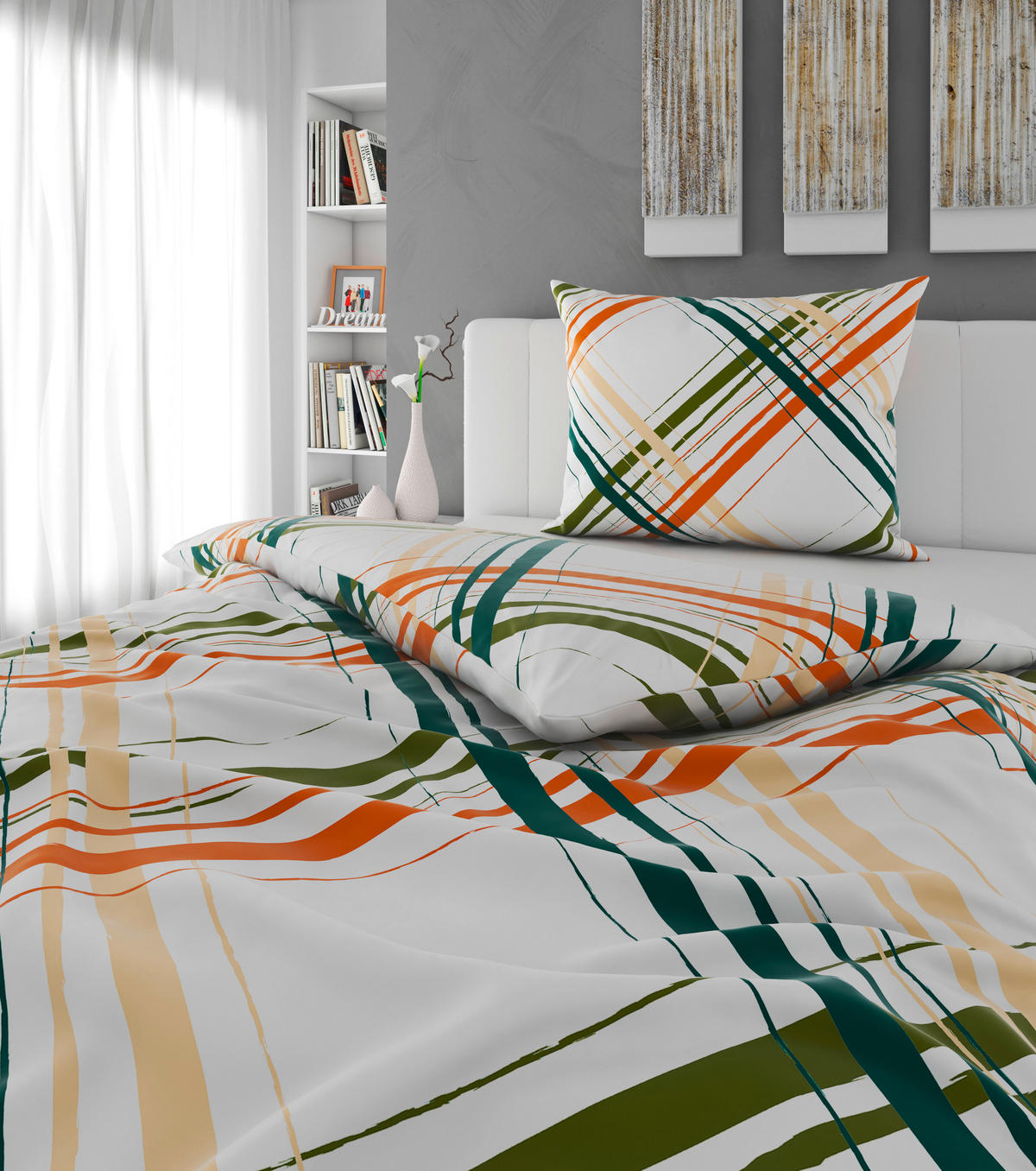 ÁGYNEMŰHUZAT-GARNITÚRA 140/200 cm  - többszínű, Konventionell, textil (140/200cm) - Esposa