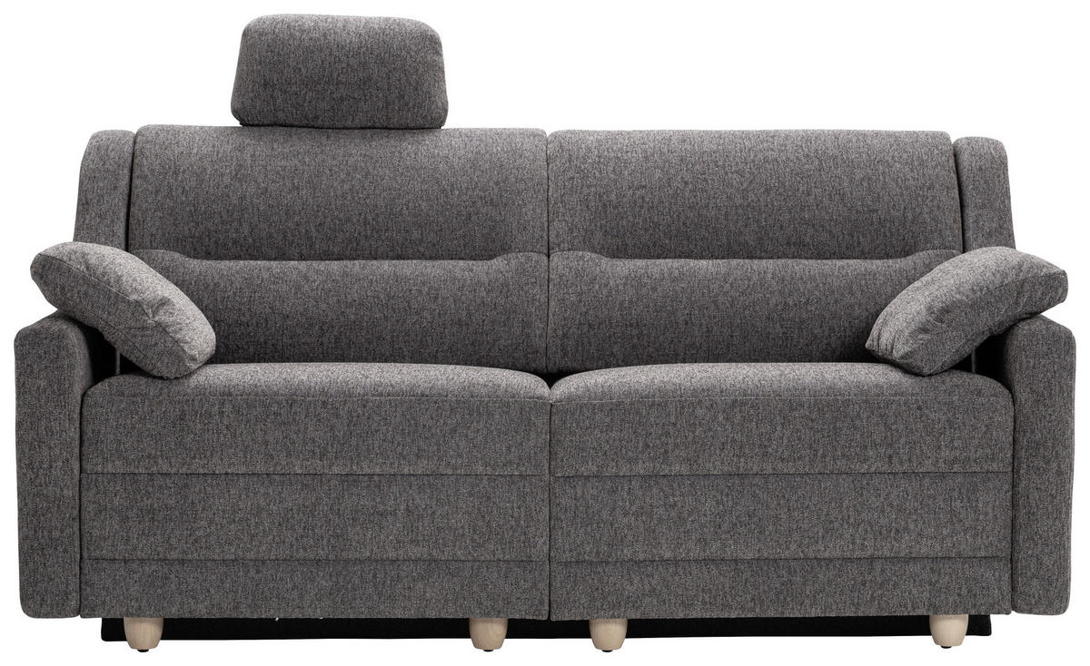 SCHLAFSOFA Chenille Braun