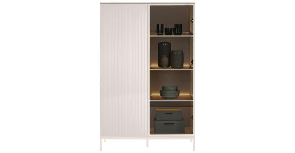 HIGHBOARD , 103/167/38 cm,  - Kaschmir, KONVENTIONELL, Glas/Holzwerkstoff (103/167/38cm) - Voleo