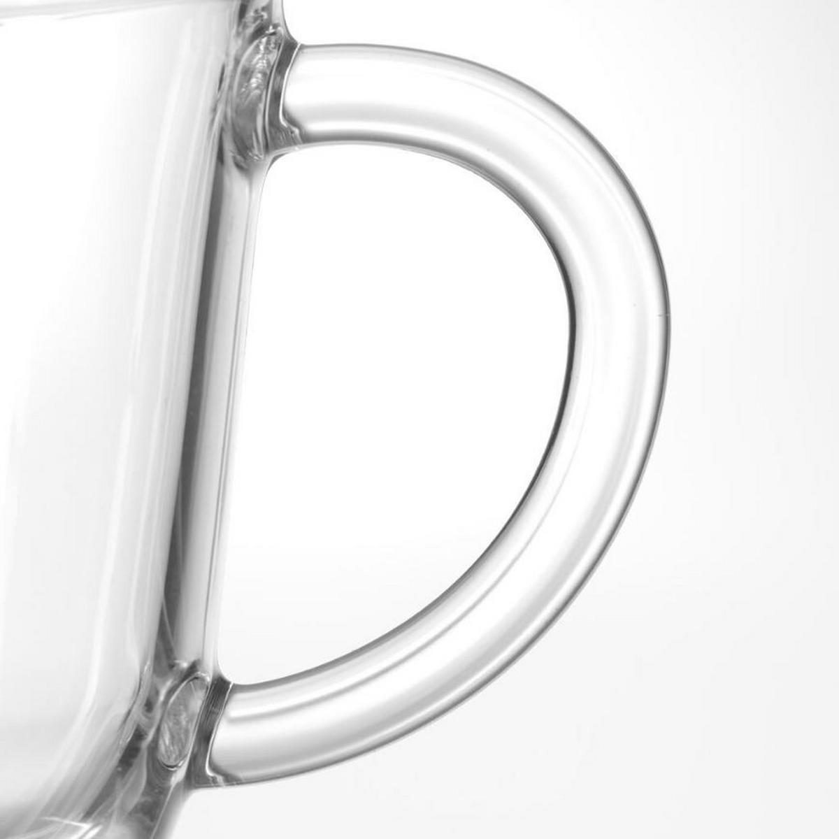 TASSENSET 6-teilig  - Transparent, Trend, Glas (13,60/14,10/8,70cm) - Leonardo