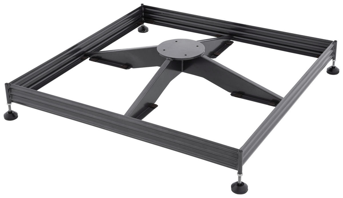 SONNENSCHIRMSTÄNDER Anthrazit  - Anthrazit, Basics, Metall (112/21/112cm) - KNIRPS