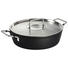 SCHMORPFANNE 28 cm - Silberfarben/Schwarz, Basics, Metall (28cm) - Fissler