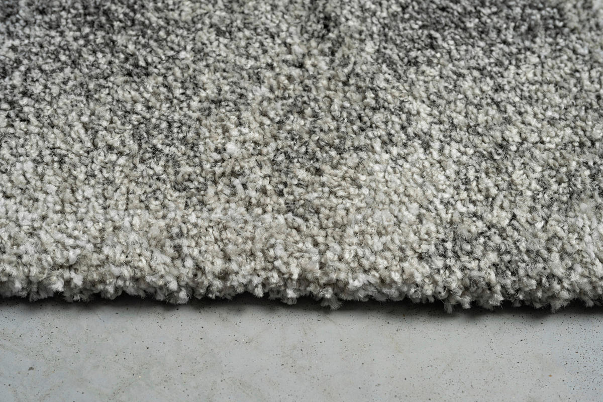 WEBTEPPICH 200/290 cm Mehari Anthrazit, Creme, Silberfarben rechteckig  - Anthrazit/Silberfarben, Basics, Kunststoff/Textil (200/290cm) - Novel