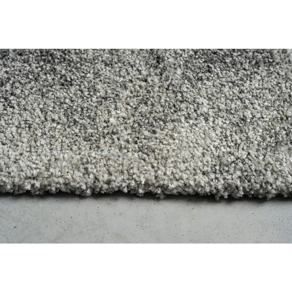 Thumbnail - Novel Webteppich Mehari, Anthrazit, Creme, Silber, Textil, Karo, rechteckig, 160x230 cm, für Fußbodenheizung geeignet, T...