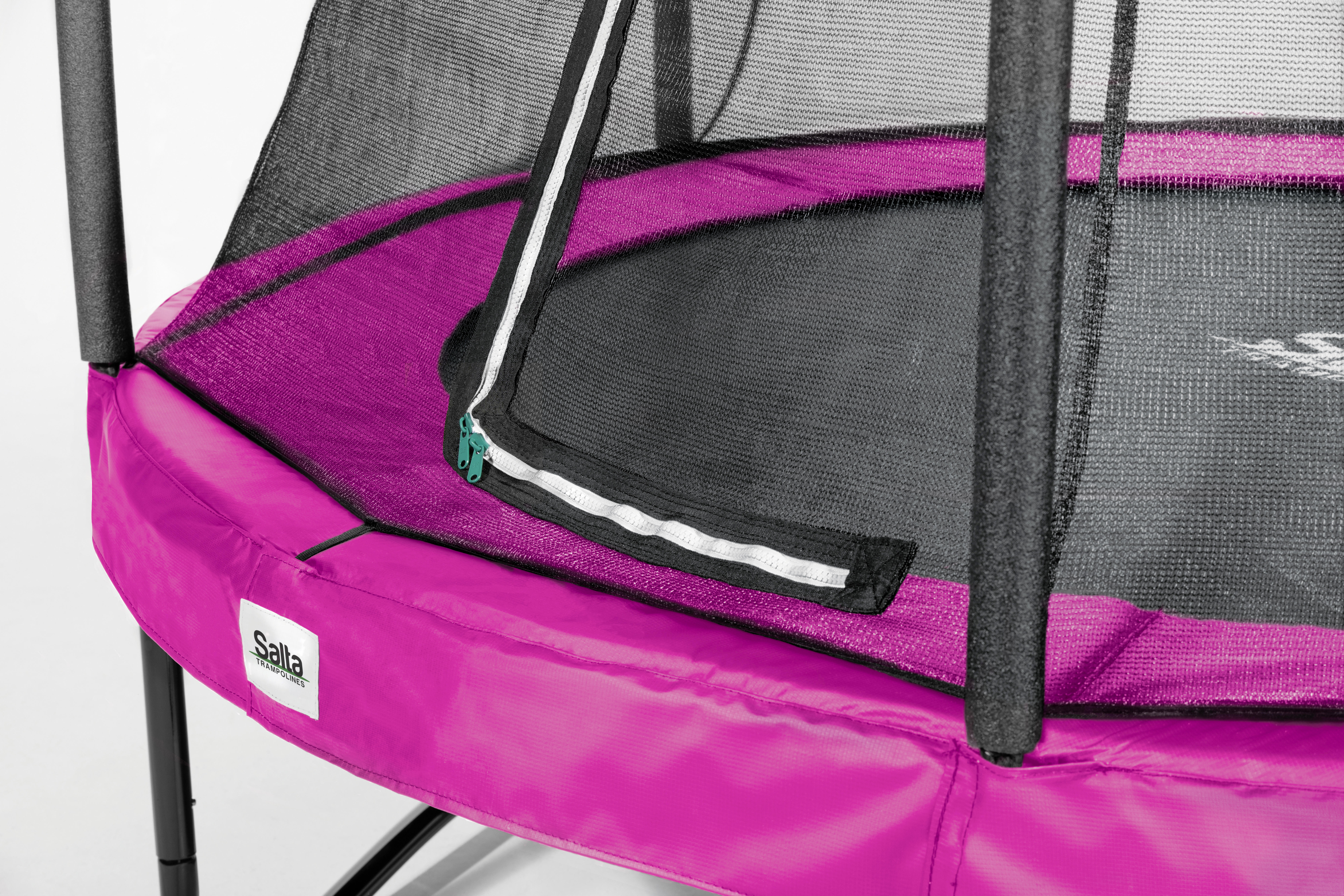 Trampolin Salta Comfort Combo Pink  - Pink, KONVENTIONELL, Metall (213cm)