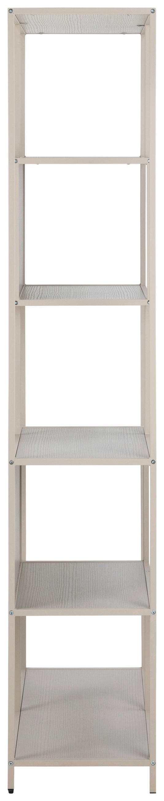 Thumbnail - Regal, Grau, Holzwerkstoff, 5 Fächer, 77x185x35 cm, Typenauswahl, stehend, Wohnzimmer, Regale, Bücherregale