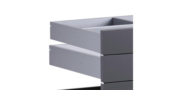 SCHUBLADENSET 90,9/82/46,8 cm Anthrazit - Anthrazit, KONVENTIONELL, Holzwerkstoff (90,9/82/46,8cm) - Hom`in
